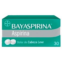 Bayaspirina x 30 comprimidos